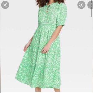 Target floral midi dress EUC